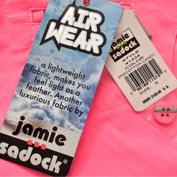 JAMIE SADOCK Pink Airwear 19" Golf Shorts--NWT--8 - Picture 8 of 16